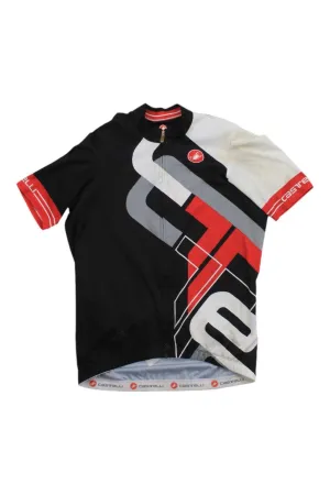 Castelli Mens Cycling Jersey with Water Bottle Pockets