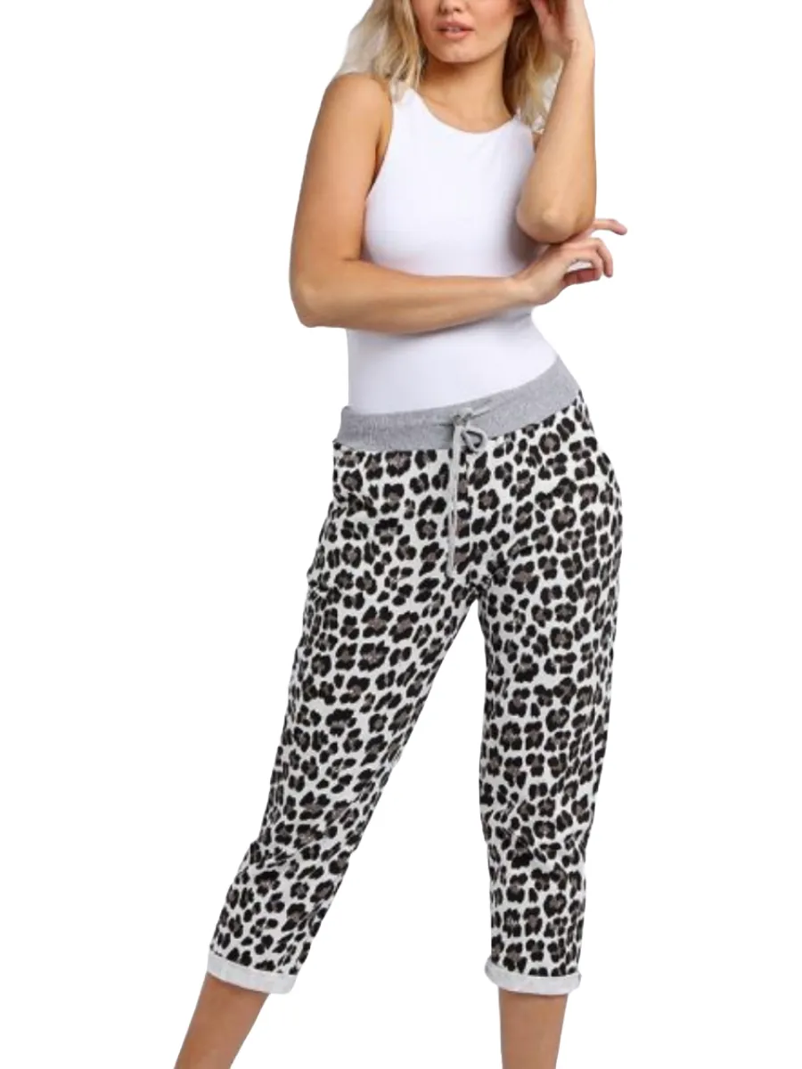 Cotton Trousers - Animal