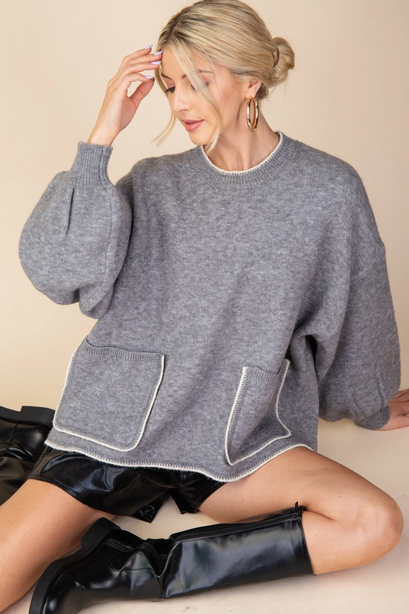 Cozy Stitches Sweater