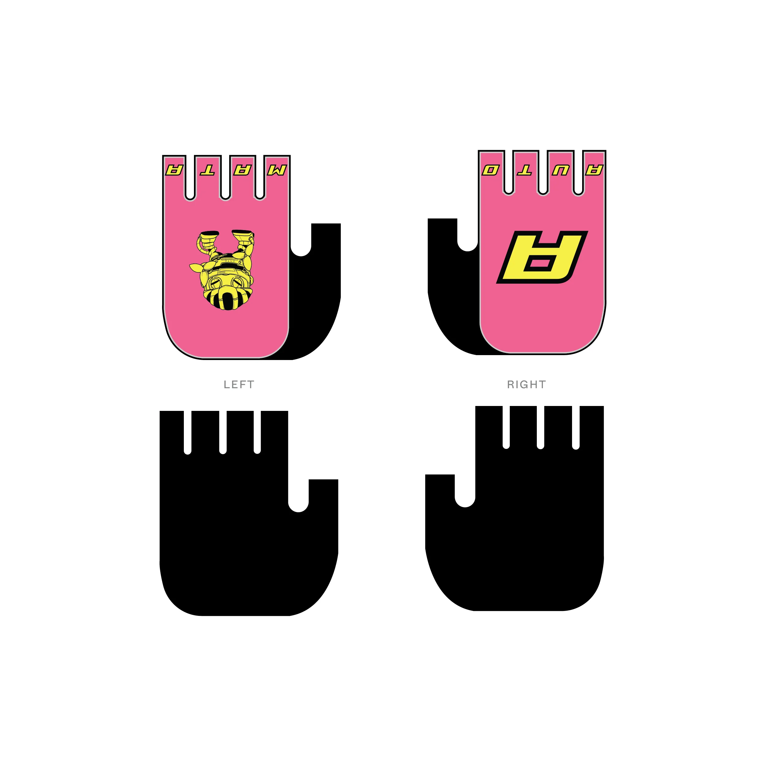 Custom Tech Gloves - Automata