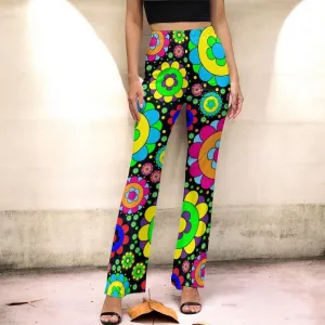 Elowen - Floral Flared Pants