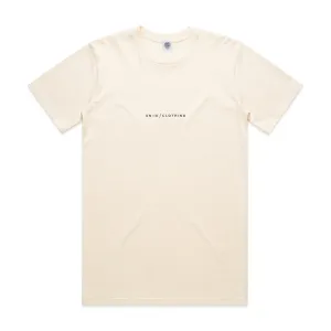 Essentials 'Premium Basics' Tee - Ecru