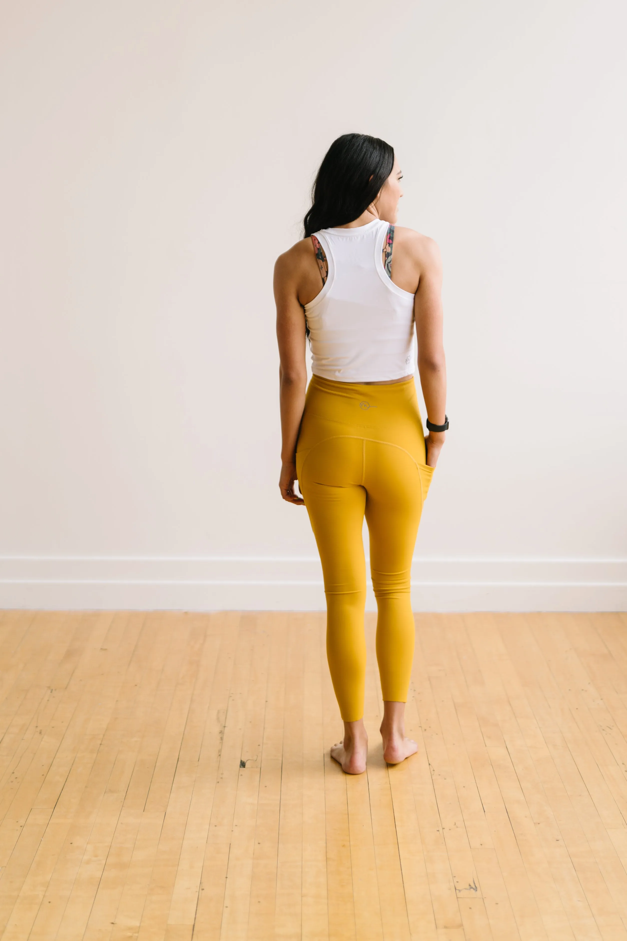 Focus Leggings - Mustard | MT LUXE