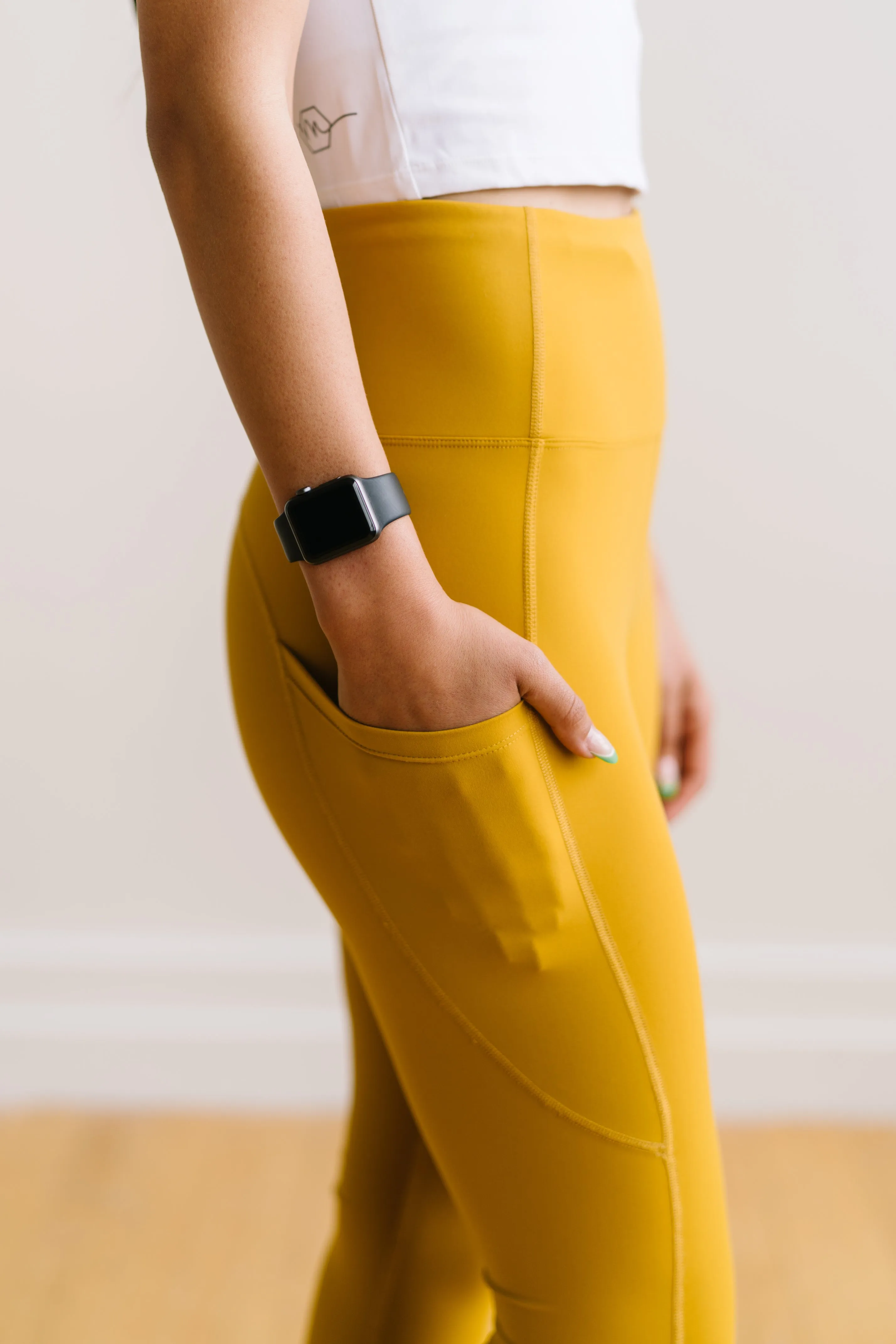 Focus Leggings - Mustard | MT LUXE