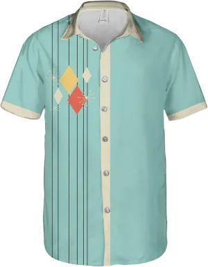 Hawaiian Shirt for Men Summer Funny Short Sleeve Aloha Button Down Shirts