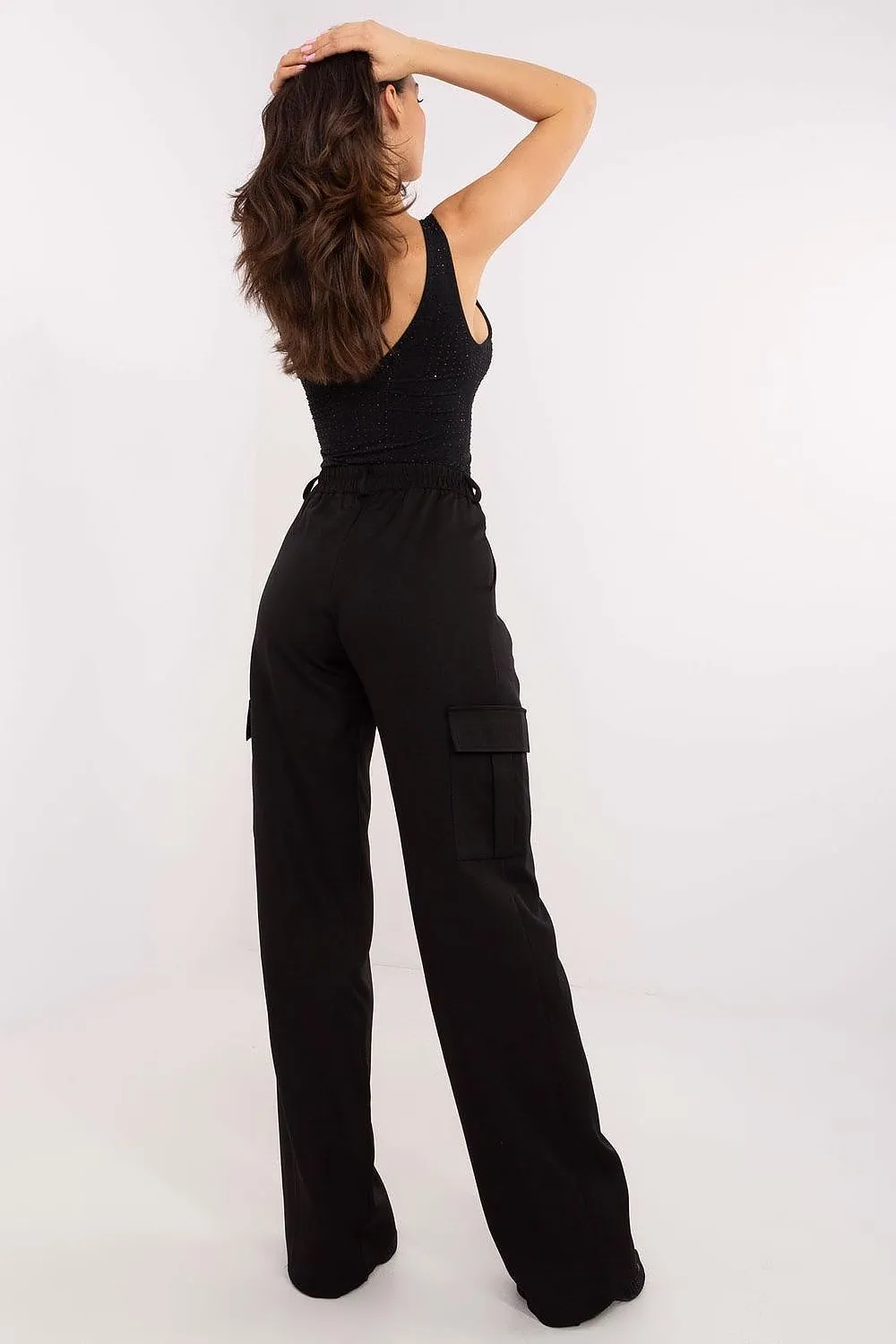 High Waist Cargo Trouser