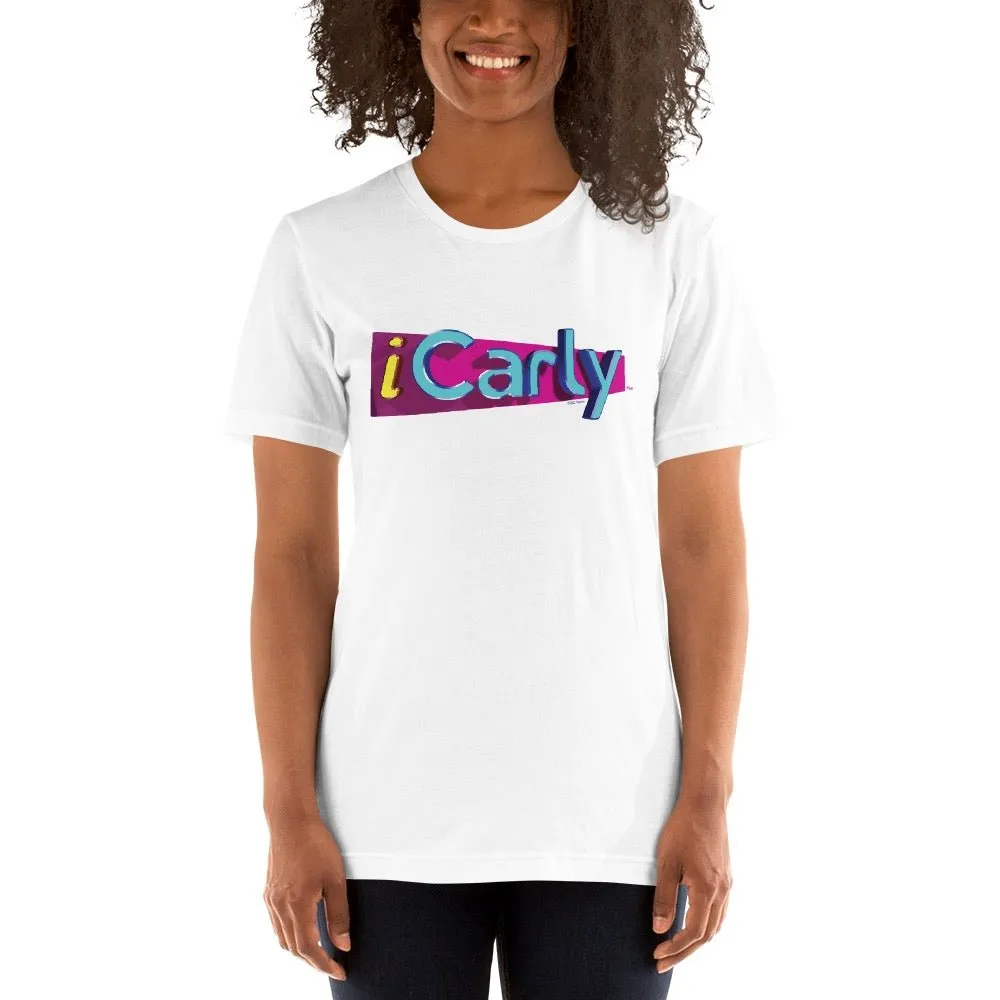 iCarly Logo Adult Short Sleeve T-Shirt