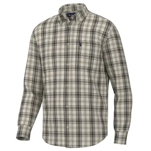 Local Boy Crawford Dress Shirt- Beige/Wine/Dark Slate