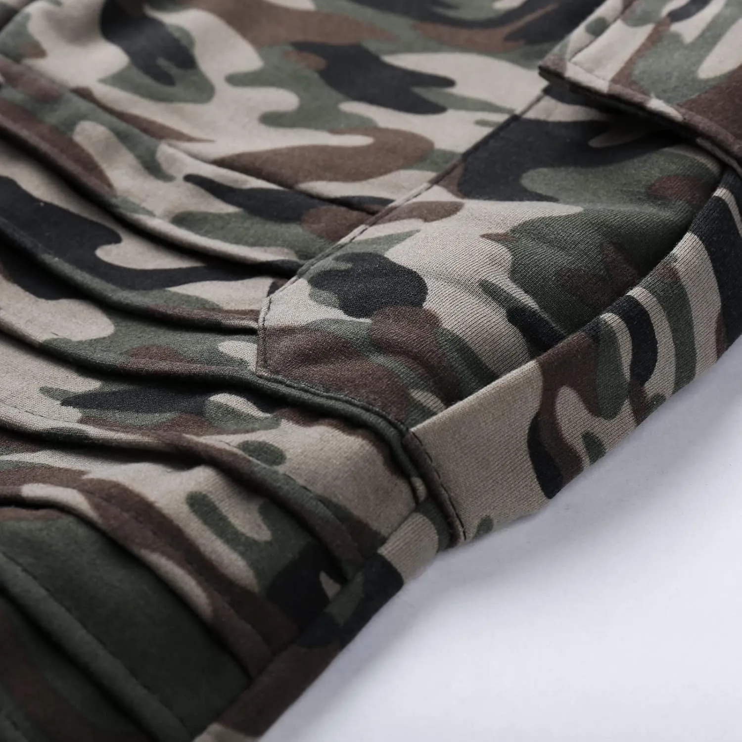 Mens Workout Cargo Sweatpants Fit Cargo Pants for Men Stretch Men's Slim Fit Fleece Pants Winter Big and Tall Stretch
