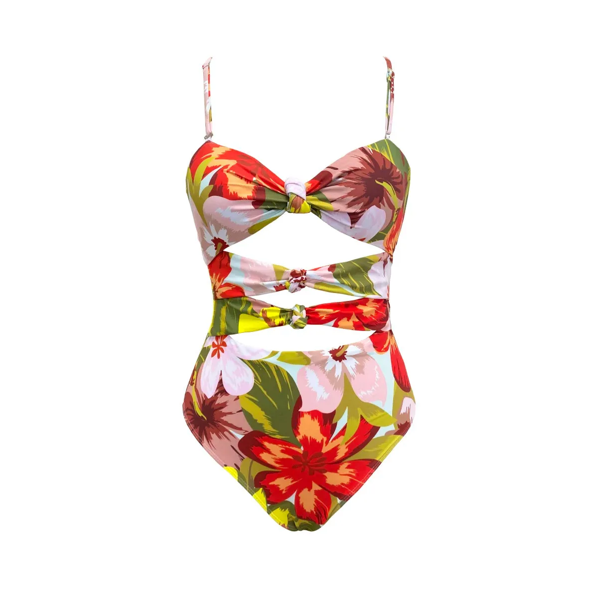 One Piece Cut Out Monokini and Cover up