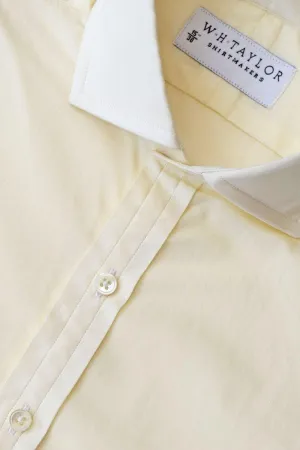 Pack of Three Plain Cream Poplin Ladies Bespoke Shirt