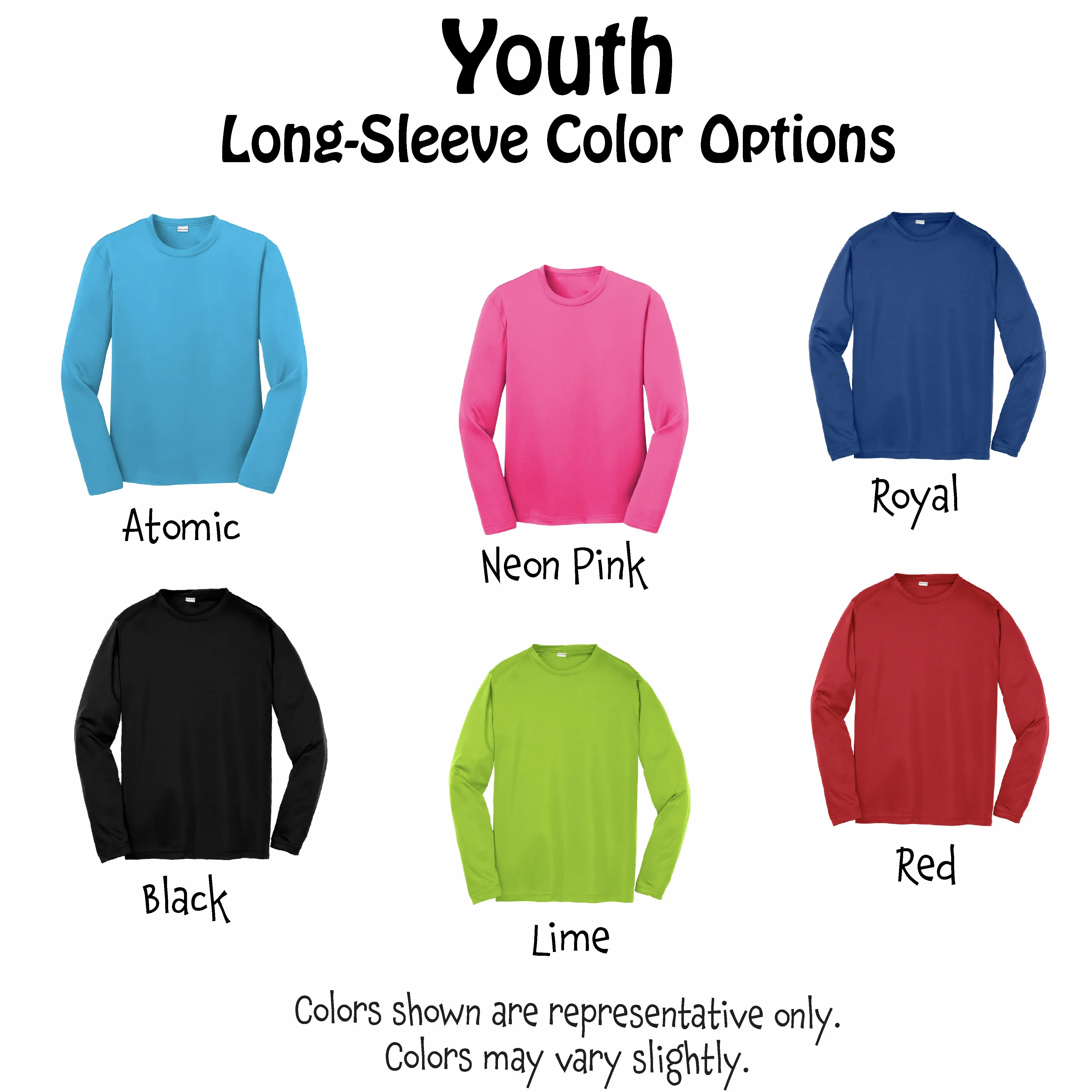 Pickleball Net | Youth Long Sleeve Pickleball Shirts | 100% Polyester