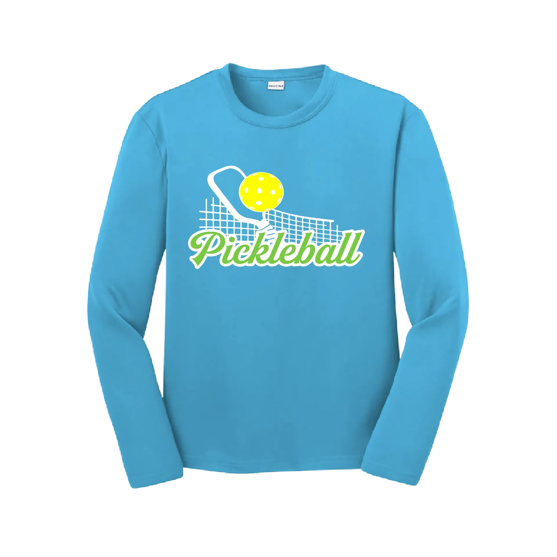 Pickleball Net | Youth Long Sleeve Pickleball Shirts | 100% Polyester