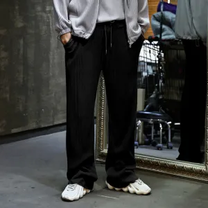 Samuele - Comfortable Spandex Ribbed Pants