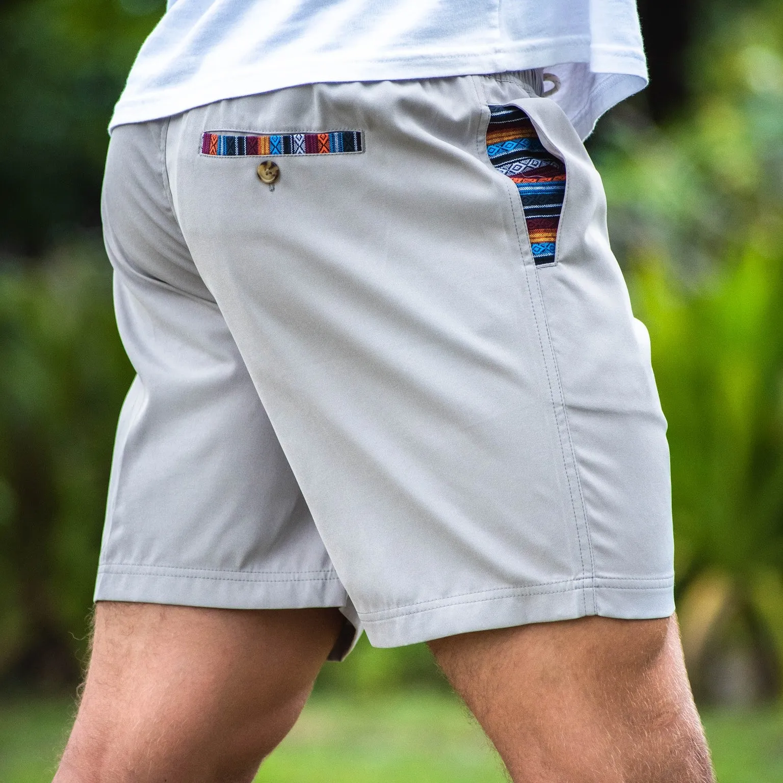 Sapien 2.0 Short (Casual Stretch) - Ash 5" & 7"