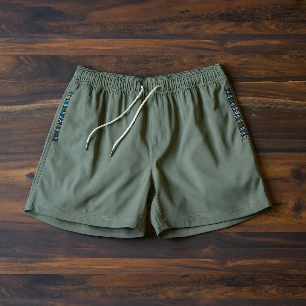 Sapien 2.0 Short (Casual Stretch) - Olive 5" & 7"