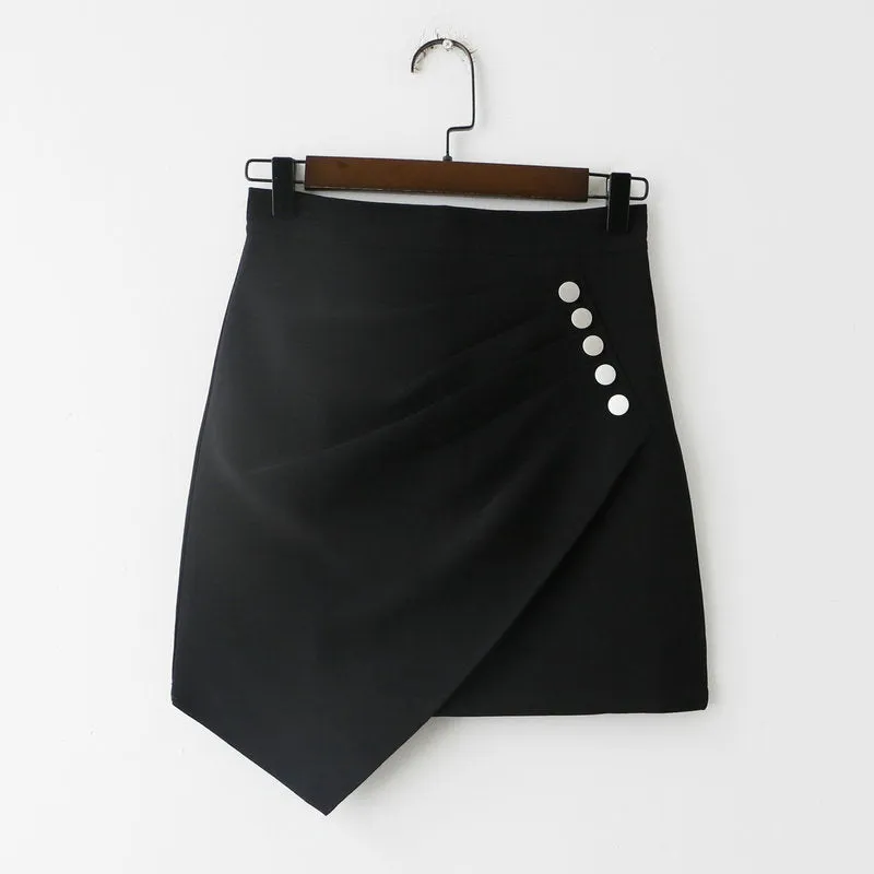 Skirt Summer Korean Women Elegant Pleated Skirt