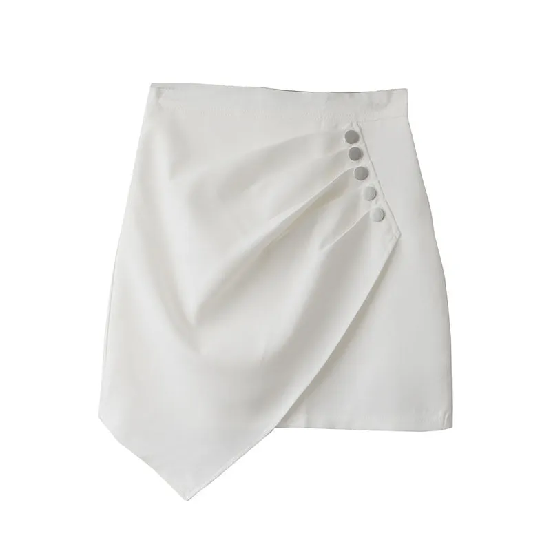 Skirt Summer Korean Women Elegant Pleated Skirt