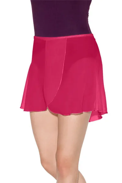 So Danca SL66 Nancy Semi Sheer Wrap Skirt with Ribbon Ties