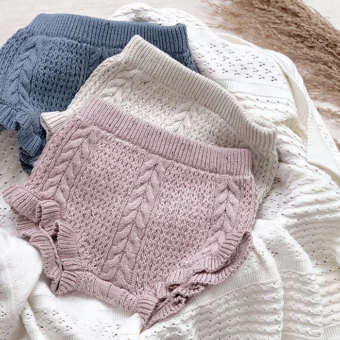 Stretchy Knitted Shorts