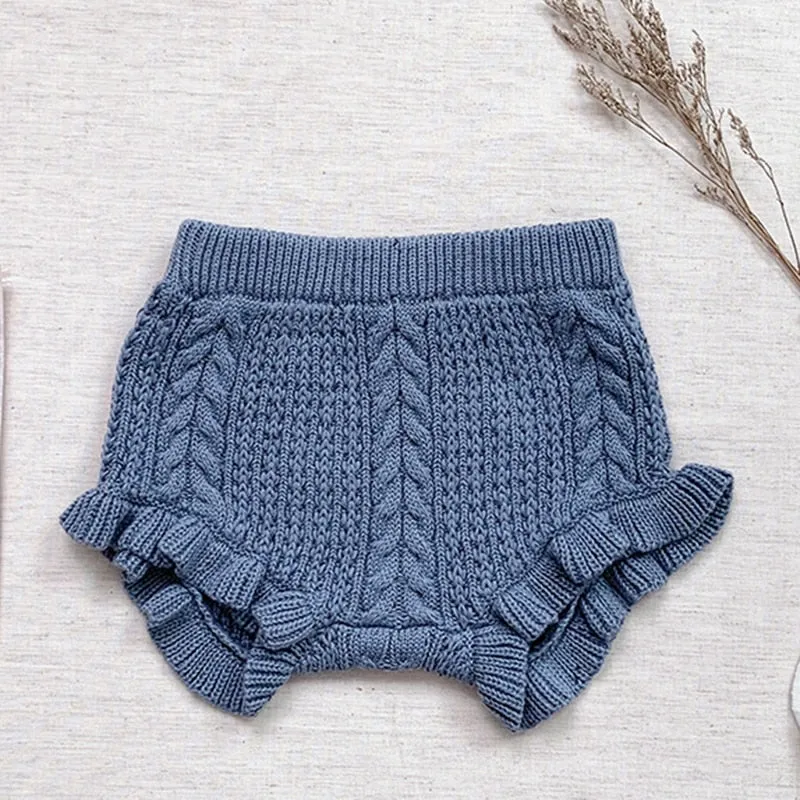 Stretchy Knitted Shorts