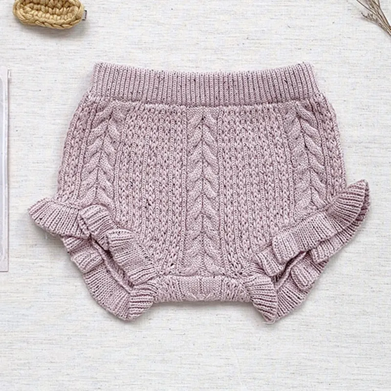 Stretchy Knitted Shorts
