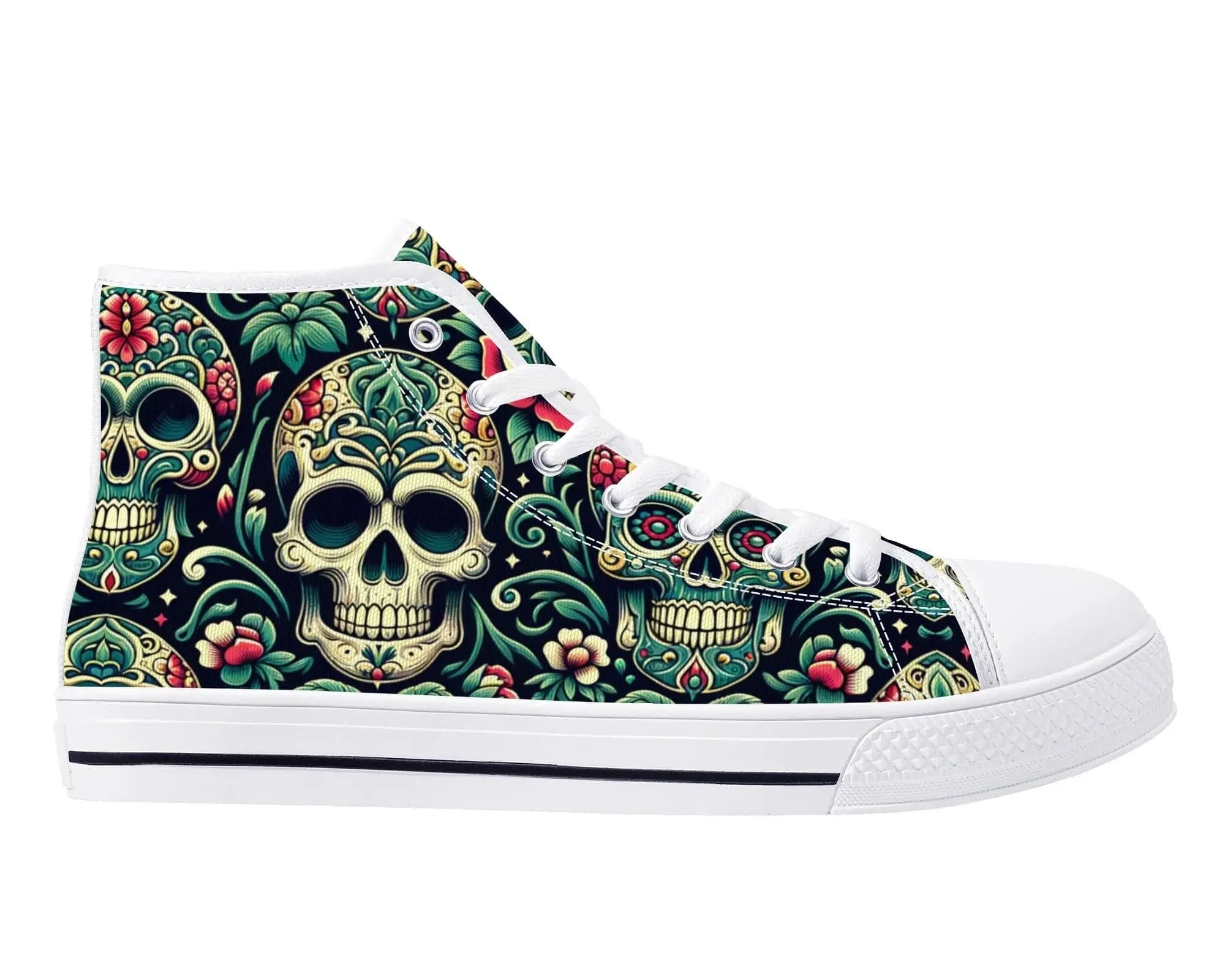 Sugar Skull High Tops