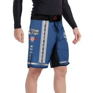 USA Air Force Veteran Military Fight Shorts