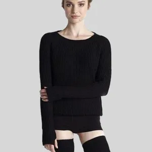 YALIVTA "AMO" OPEN BACK SWEATER, ADULT - #YAL126