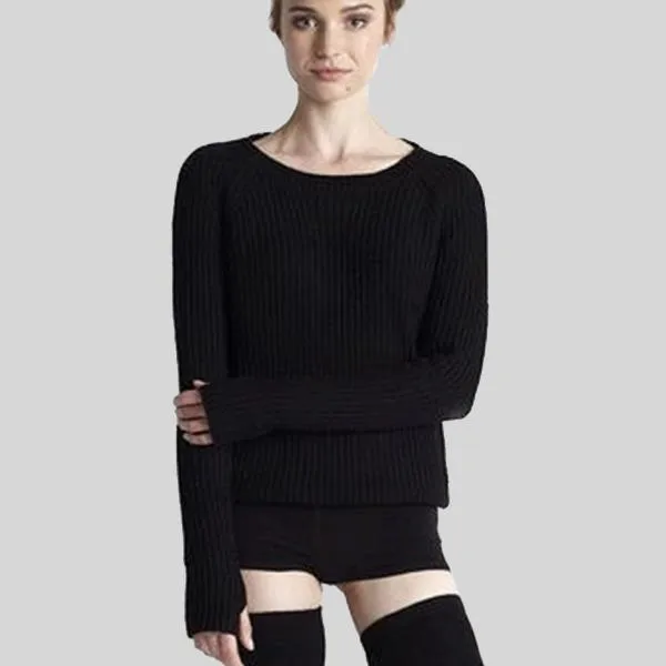 YALIVTA "AMO" OPEN BACK SWEATER, ADULT - #YAL126