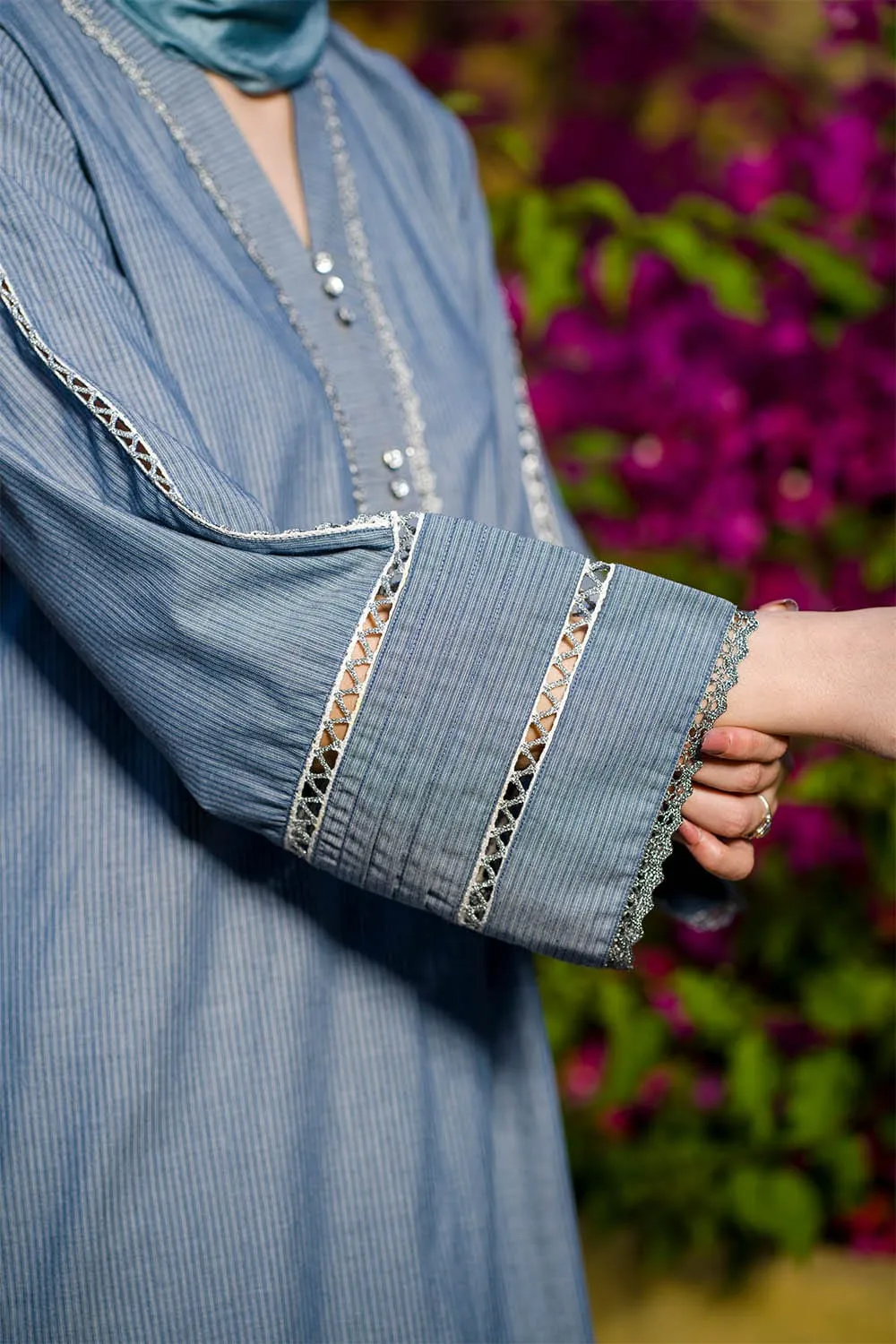 Yarn Dyed Long Shirt